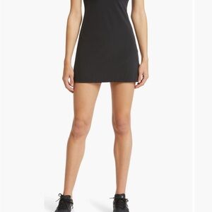 Sleek Black Mini Dress